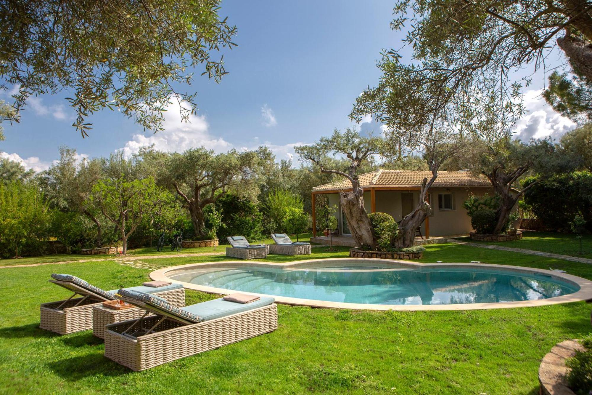 Poly'S Villa Lefkada Apolpaina Экстерьер фото